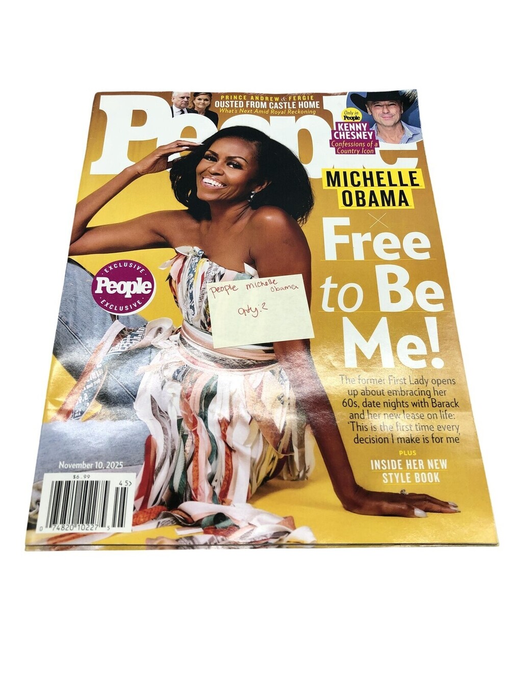 People Michelle Obama Free To Be Me November 2025 PB Issue 45 Celebrity Beauty